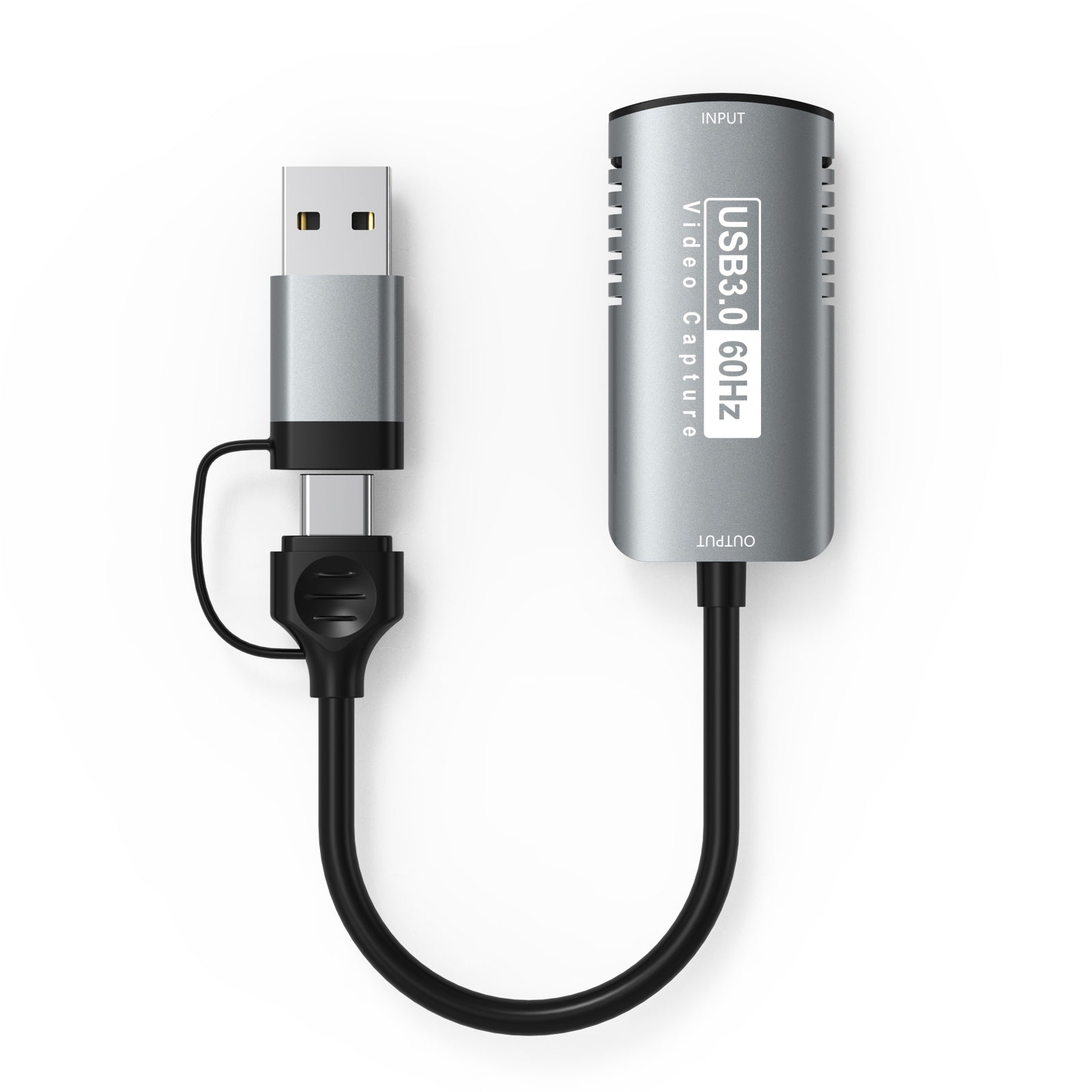 Scheda di acquisizione video da HDTV 4K ad alta definizione a USB 3.0/tipo C, streaming live di giochi