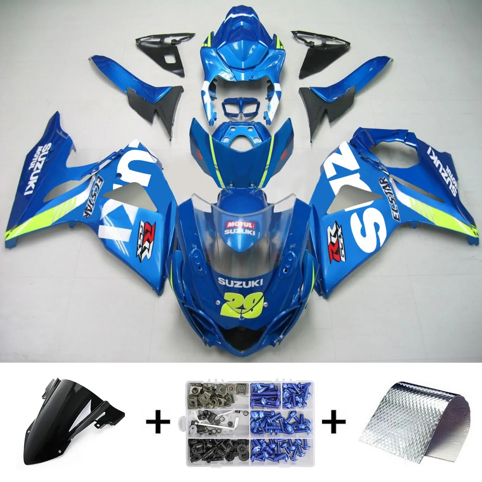 Amotopart Kit carenatura Suzuki GSXR1000 2009-2016