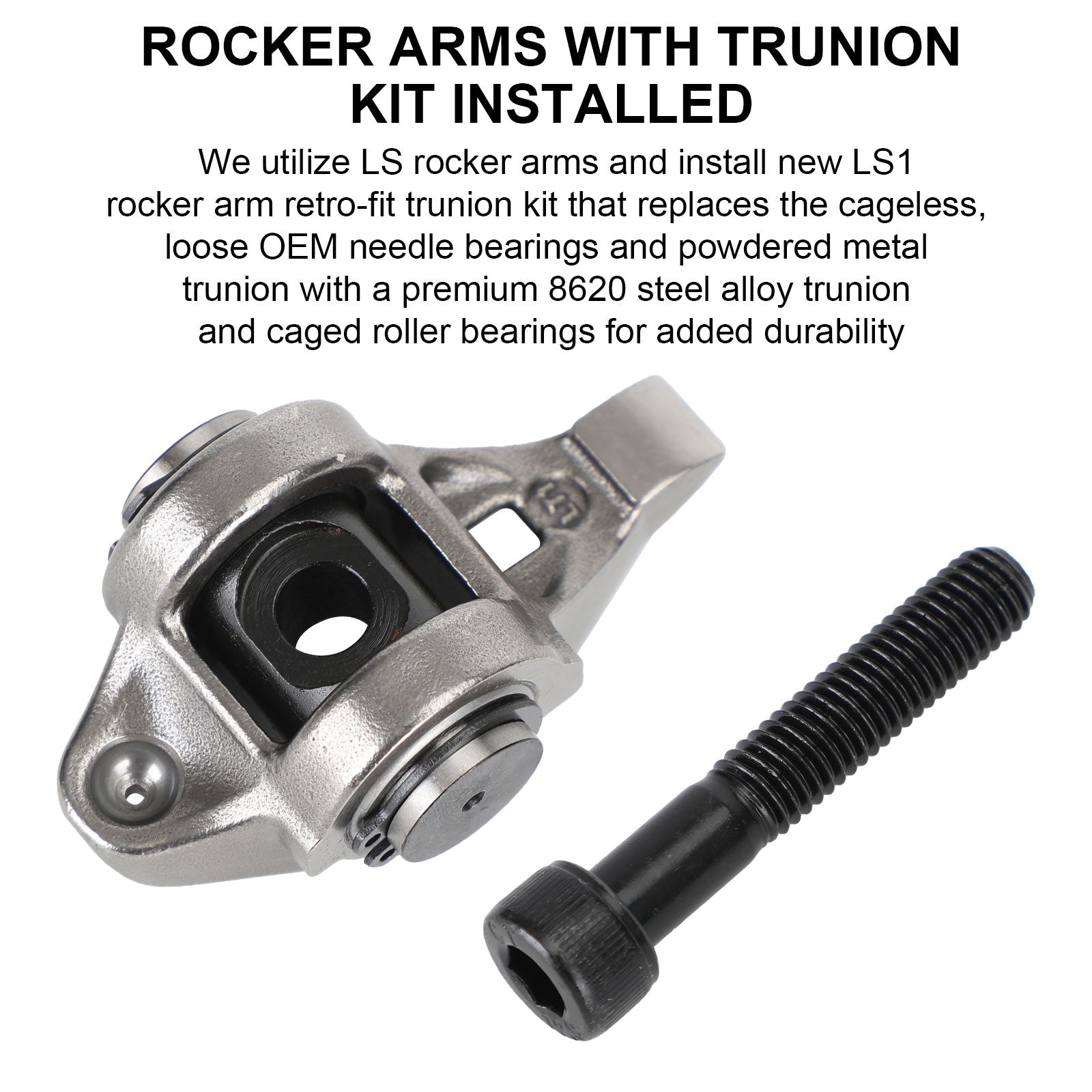 Culbuteurs LS1 AVEC Kit Trunnion Installé - 4.8 5.3 5.7 6.0 Culbuteurs Trunnion Generic