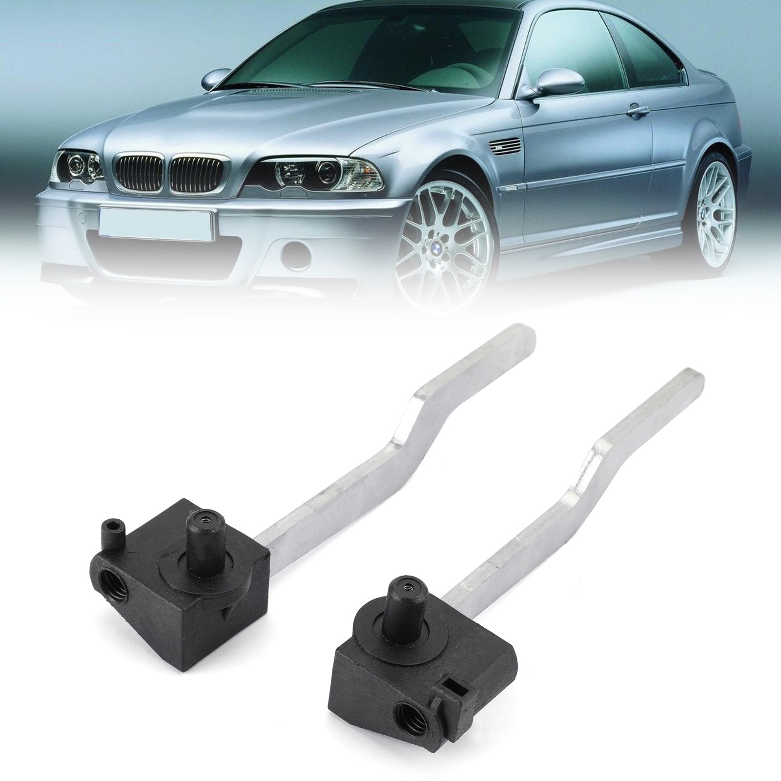 Kit di riparazione leva chiusura superiore convertibile coppia destra e sinistra per BMW M3 E46 00-2006 generico