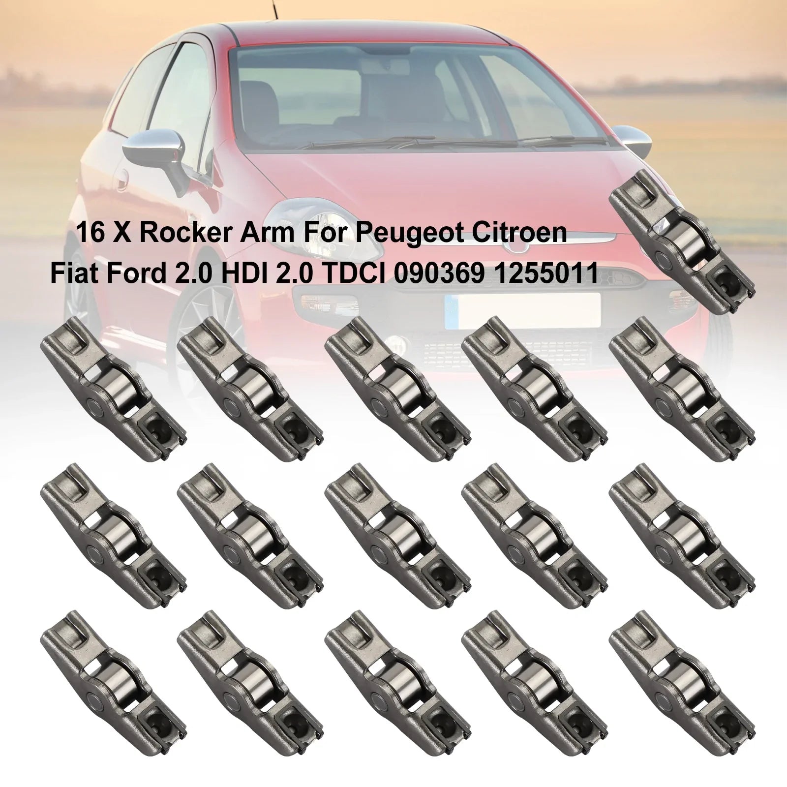 16 X culbuteur pour Peugeot citroën Fiat Ford 2.0 HDI 2.0 TDCI 090369 1255011 générique