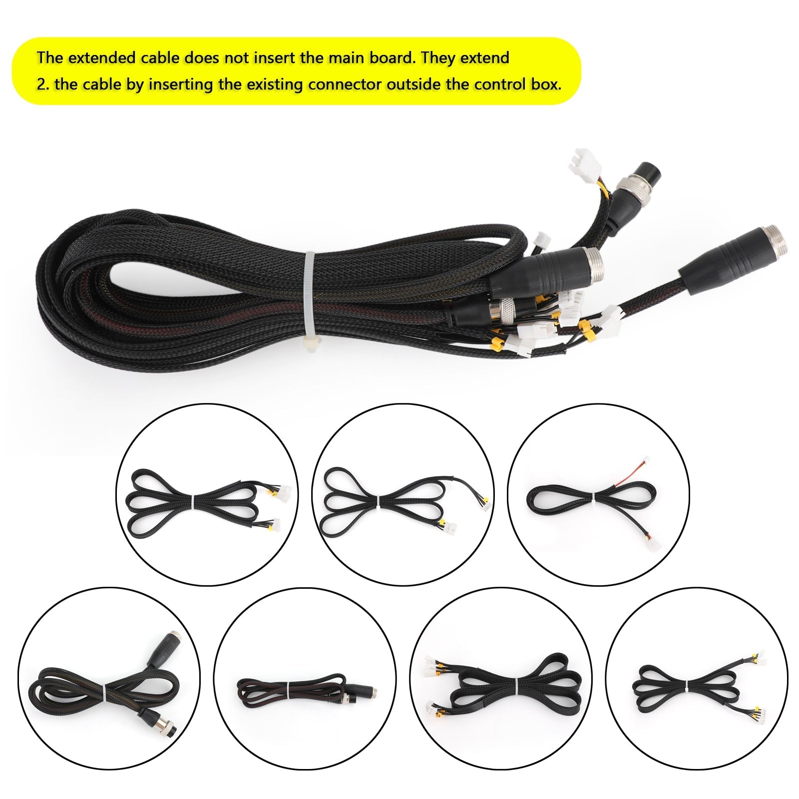 Kit de cable de extensión de piezas de impresora 3D duradero para impresora 3D serie CR10/CR-10S