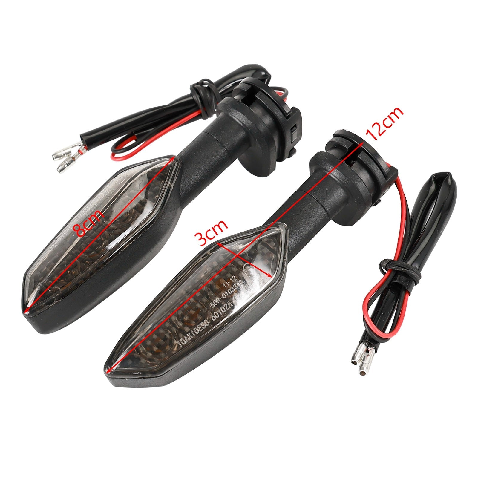 Luces de señal de giro LED para Yamaha FZ1 N FZ8 FZ6 FZ-6R TDM900 XJ6