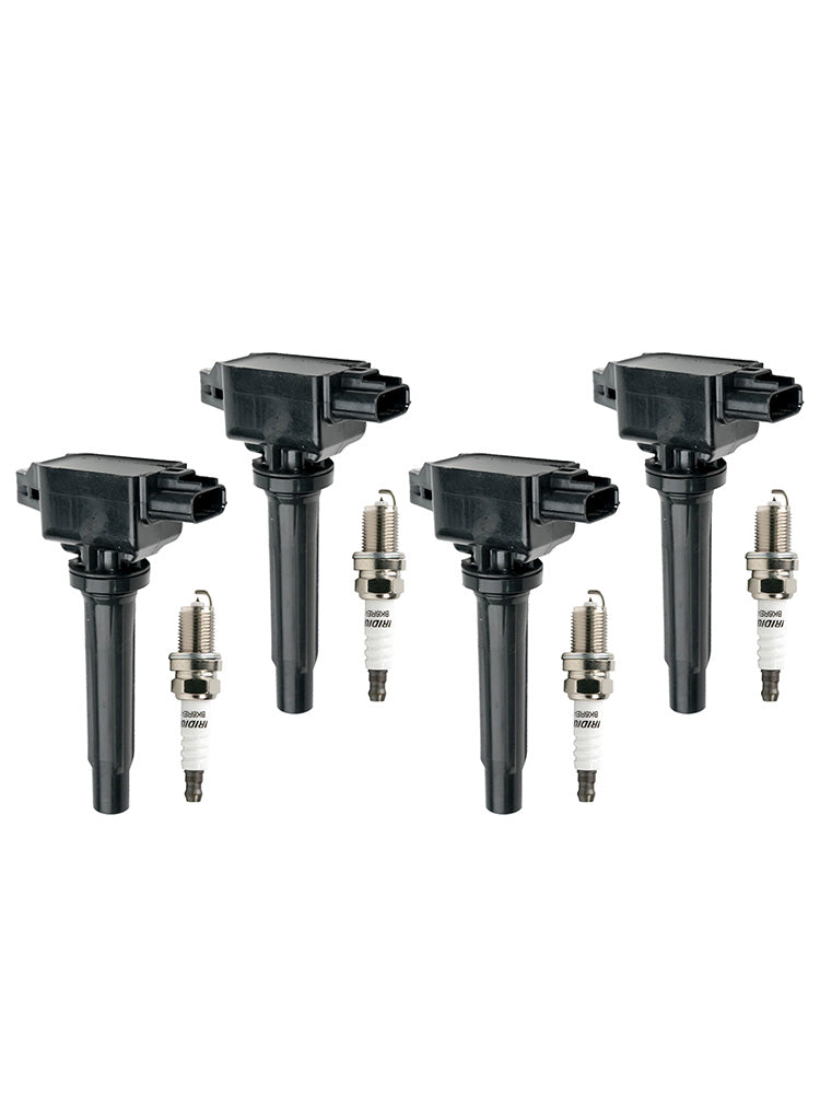 2013-2018 Mazda CX-5 2,0L L4 4x vžigalne tuljave + UF656 FedEx Express Igtion Candles