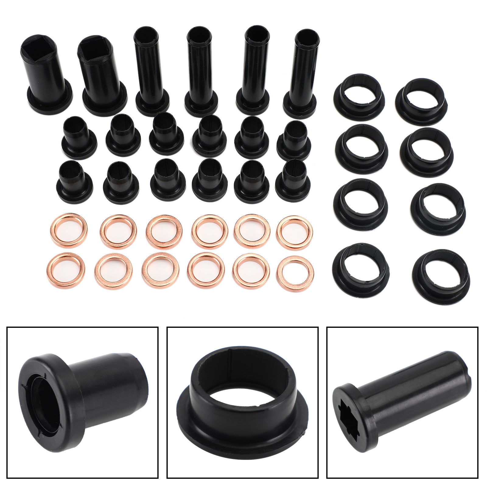 Kit de bagues de suspension arrière pour Polaris Sportsman 500 Rse 1996-2000 2002 générique